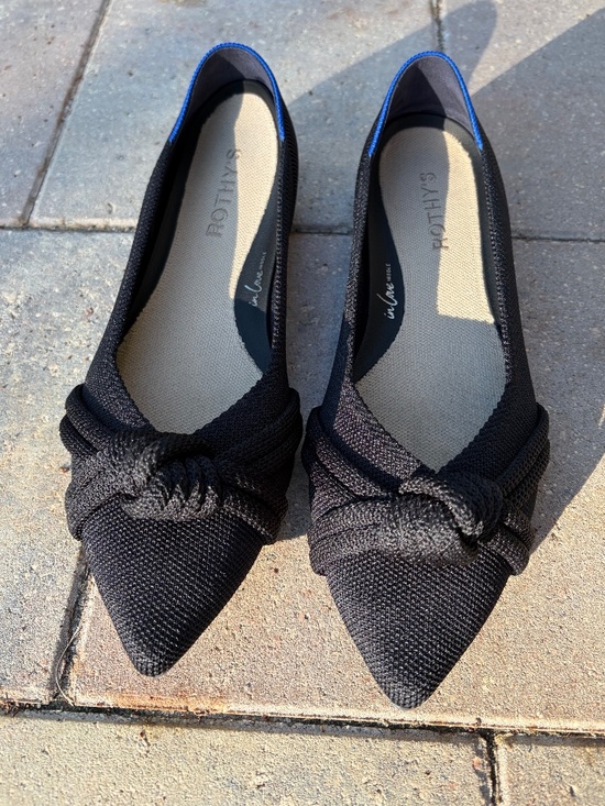 Rothy's Shoes - Rothy’s The Point II Knot size 9 black